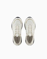 Armani Exchange - Chunky sneakers with logo, Woman, White, Size: