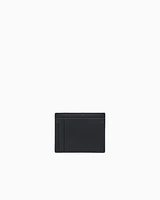 Armani Exchange - Card holder in garnet material, Man, Black, Size: TU
