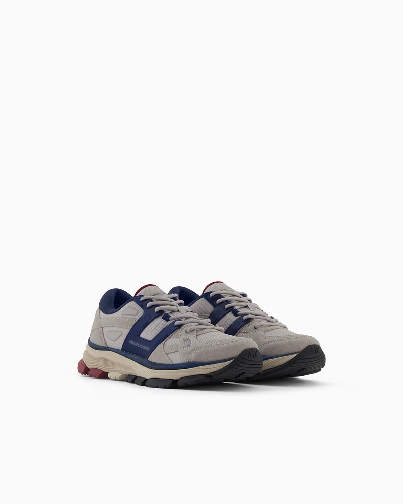 Armani Exchange - Sneakers, Man, White, Size: