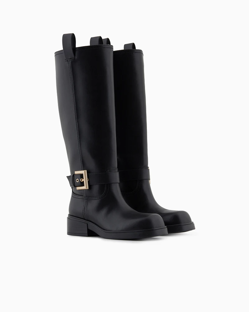 Armani Exchange - Boots, Woman, Black, Size: