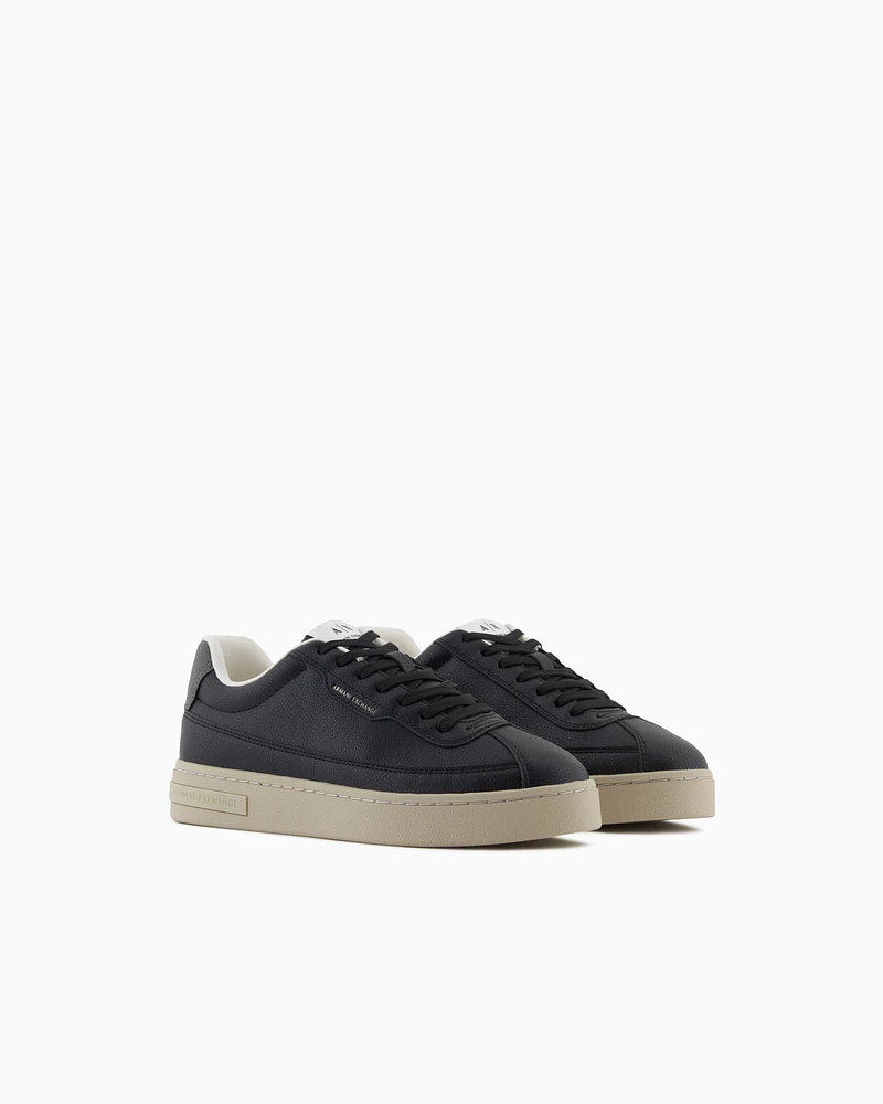 Armani Exchange - Sneakers, Man, Black, Size: 8