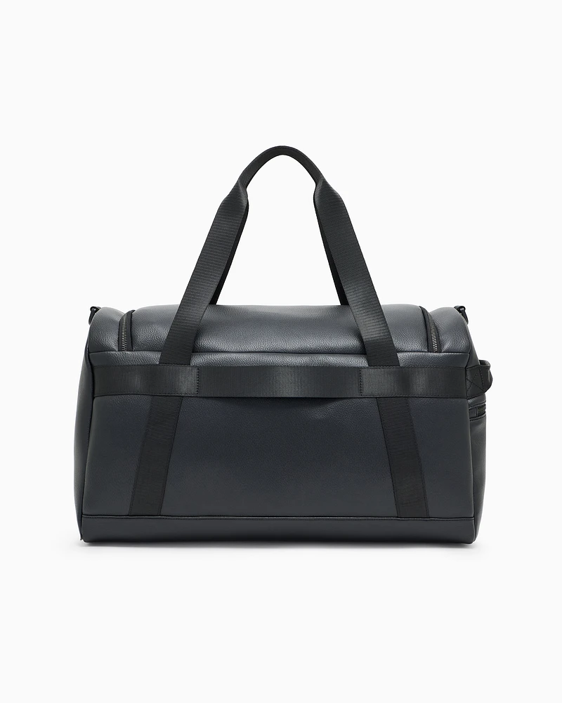 Armani Exchange - Duffel bag in coated material, Man, Black, Size: TU