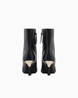 Armani Exchange - Ankle boots with gold detail, Woman, Black, Size: