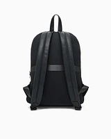 Armani Exchange - Shiny effect backpack with pocket, Man, Black, Size: TU