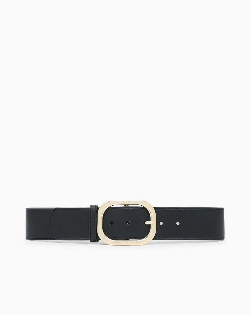 Armani Exchange - Belts, Woman, Black, Size: 80