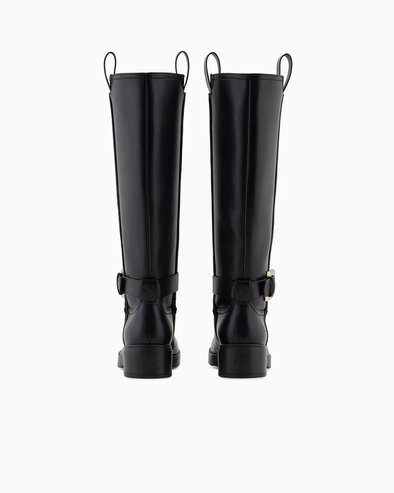 Armani Exchange - Boots, Woman, Black, Size: