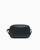 Armani Exchange - Shiny effect shoulder bag, Man, Black, Size: TU