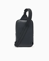Armani Exchange - One-shoulder bag with shiny effect, Man, Black, Size: TU