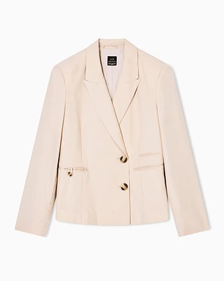 Armani Exchange - Casual Jackets, Woman, Camel, Size: