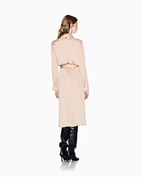 Armani Exchange - Midi Dresses, Woman, Camel, Size: