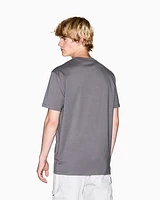 Armani Exchange - Regular Fit T-Shirts, Man, Grey, Size: