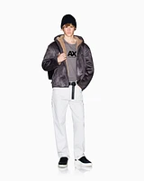 Armani Exchange - Regular Fit T-Shirts, Man, Grey, Size: