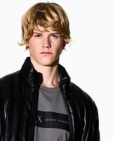 Armani Exchange - Regular Fit T-Shirts, Man, Grey, Size: