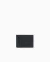 Armani Exchange - Card holder with diagonal lines, Man, Black, Size: TU