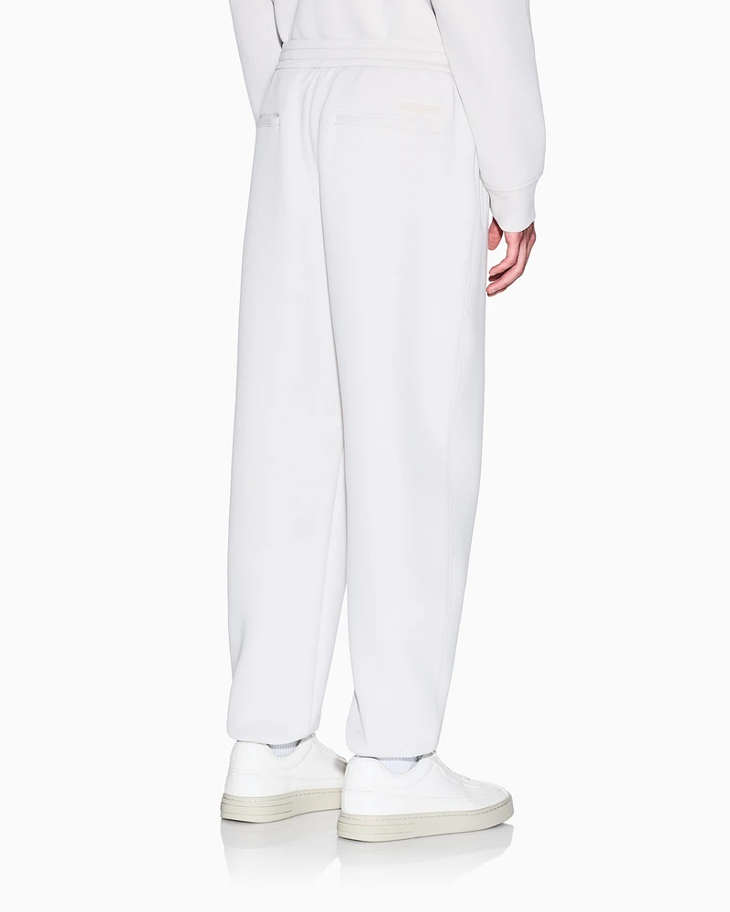 Armani Exchange - Sweatpants, Man, White, Size: