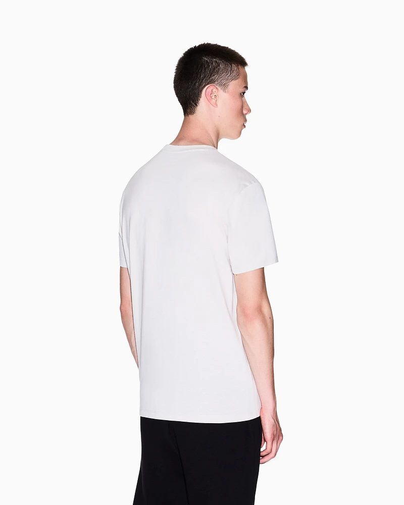 Armani Exchange - Regular Fit T-Shirts, Man, White, Size:
