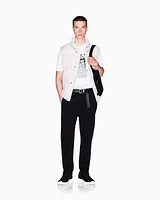 Armani Exchange - Regular Fit T-Shirts, Man, White, Size: M