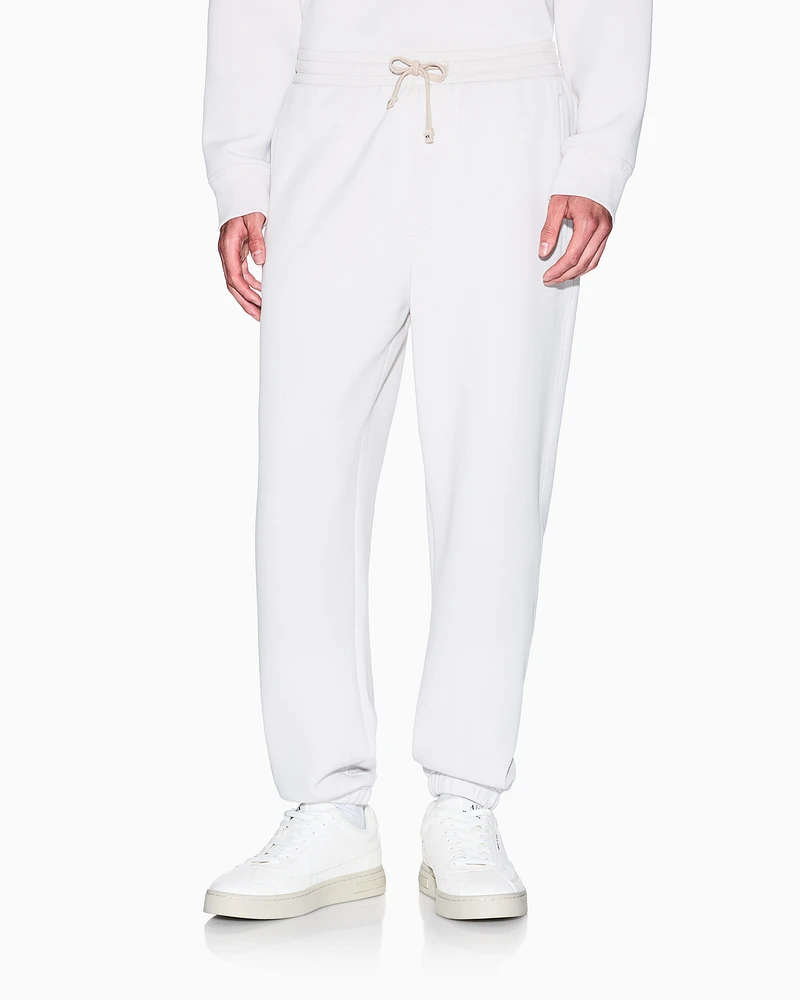 Armani Exchange - Sweatpants, Man, White, Size: