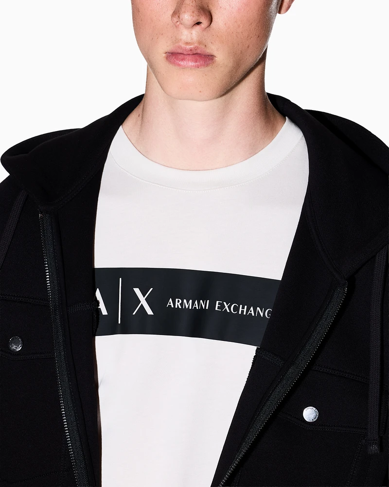 Armani Exchange - Regular Fit T-Shirts, Man, White, Size: