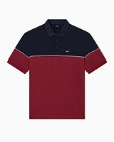 Armani Exchange - Regular fit two-tone polo, Man, Blue, Size: M