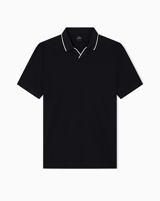 Armani Exchange - Polo Shirts, Man, Black, Size: