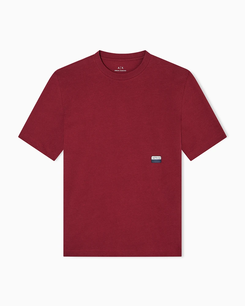 Armani Exchange - Regular Fit T-Shirts, Man, Red, Size: