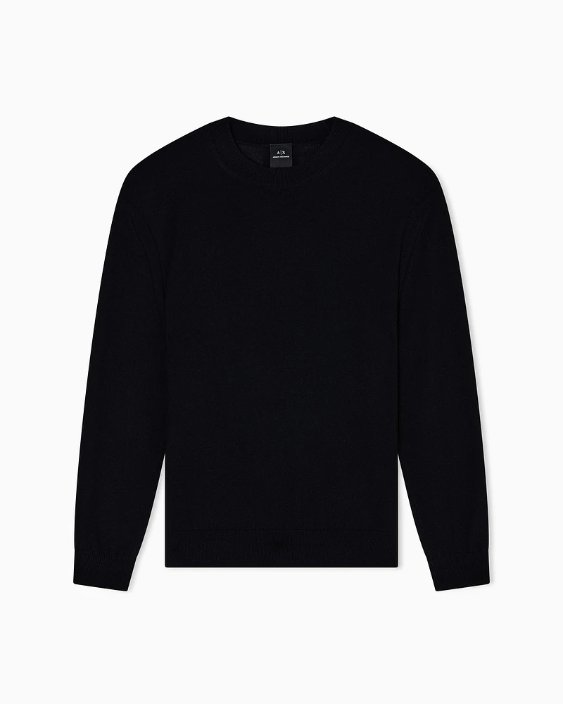 Armani Exchange - Jumpers, Man, Black, Size: M