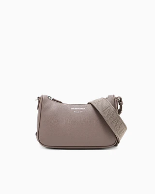 Emporio Armani - Bag with deer print, Woman, Camel, Size: TU