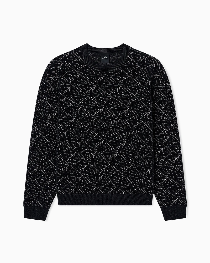 Armani Exchange - Jumpers, Man, Black, Size: M