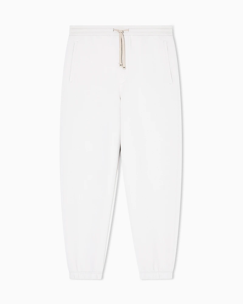 Armani Exchange - Sweatpants, Man, White, Size: