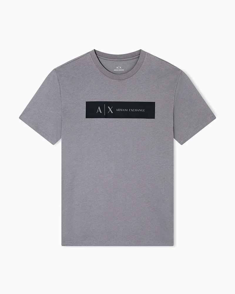 Armani Exchange - Regular Fit T-Shirts, Man, Grey, Size:
