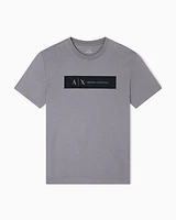Armani Exchange - Regular Fit T-Shirts, Man, Grey, Size: