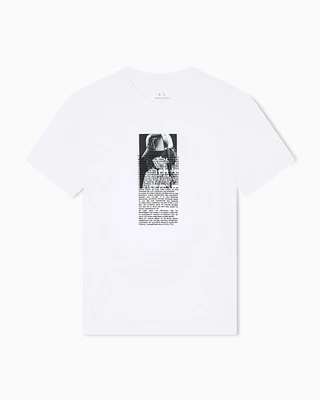 Armani Exchange - Regular Fit T-Shirts, Man, White, Size: M