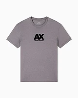 Armani Exchange - Regular Fit T-Shirts, Man, Grey, Size: