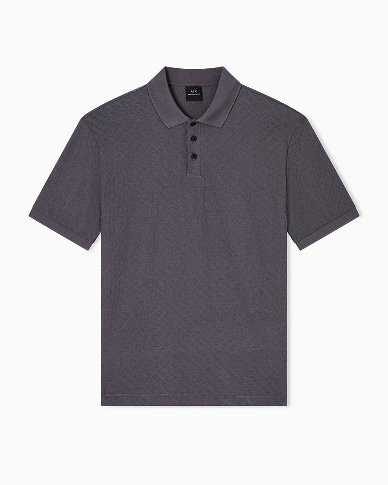 Armani Exchange - Polo Shirts, Man, Grey, Size: M