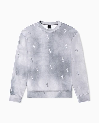Armani Exchange - Sweatshirts without Hood, Man, Grey, Size: