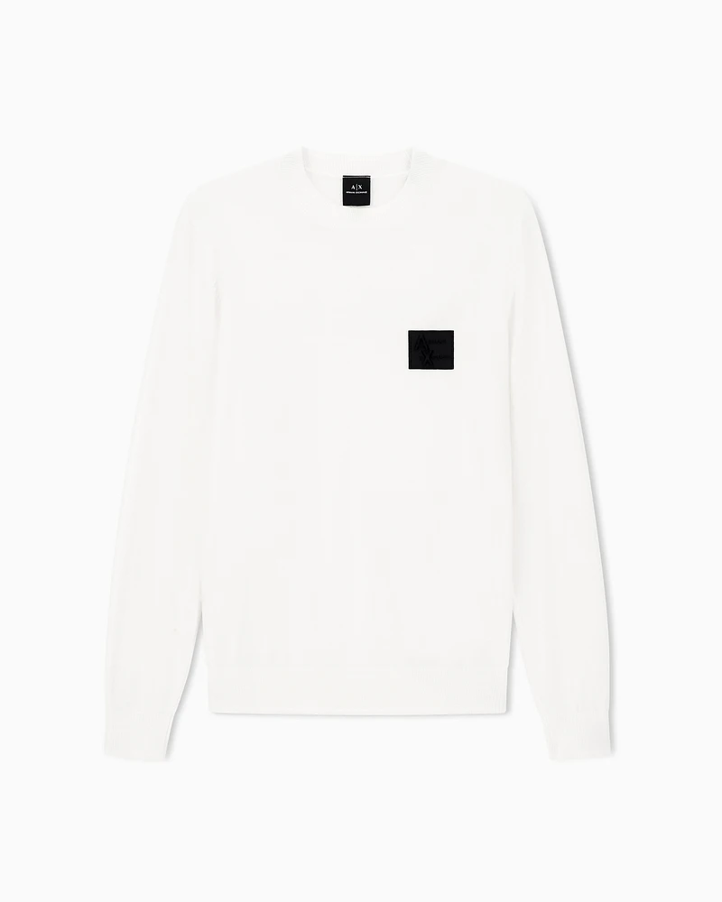 Armani Exchange - Jumpers, Man, White, Size: