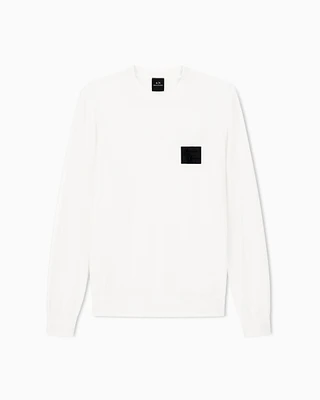 Armani Exchange - Jumpers, Man, White, Size: