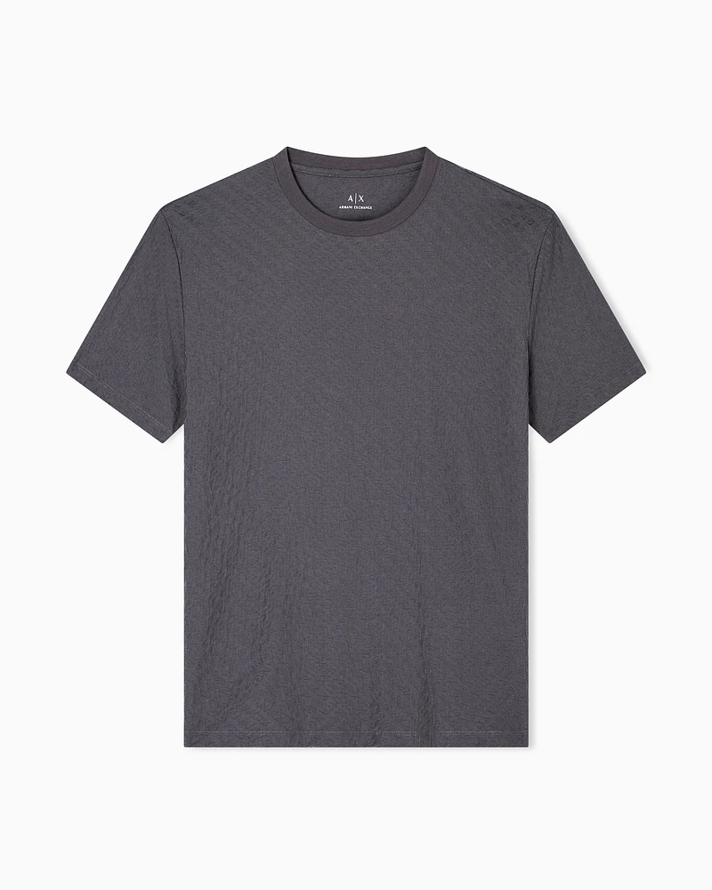 Armani Exchange - Regular Fit T-Shirts, Man, Grey, Size:
