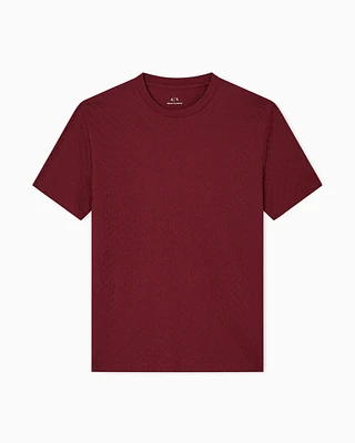 Armani Exchange - Regular Fit T-Shirts, Man, Red, Size: