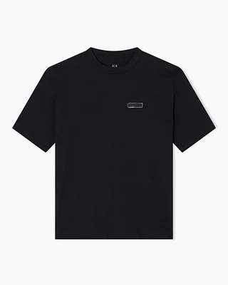 Armani Exchange - Regular Fit T-Shirts, Man, Black, Size: M