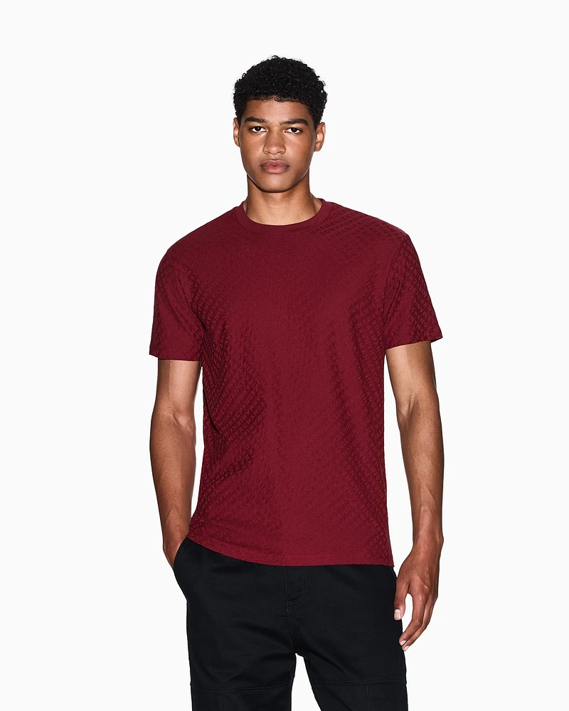 Armani Exchange - Regular Fit T-Shirts, Man, Red, Size: