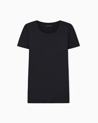 Armani Exchange - Slim Fit T-Shirts, Woman, Black, Size: