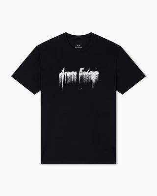 Armani Exchange - Regular Fit T-Shirts, Man, Black, Size: