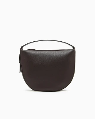 Armani Exchange - ASV Logo Hobo Shoulder Bag, Woman, Brown, Size: TU