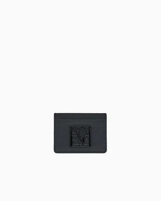 Armani Exchange - Card holder with logo, Woman, Black, Size: TU