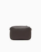 Armani Exchange - Mini shoulder bag with logo, Woman, Brown, Size: TU