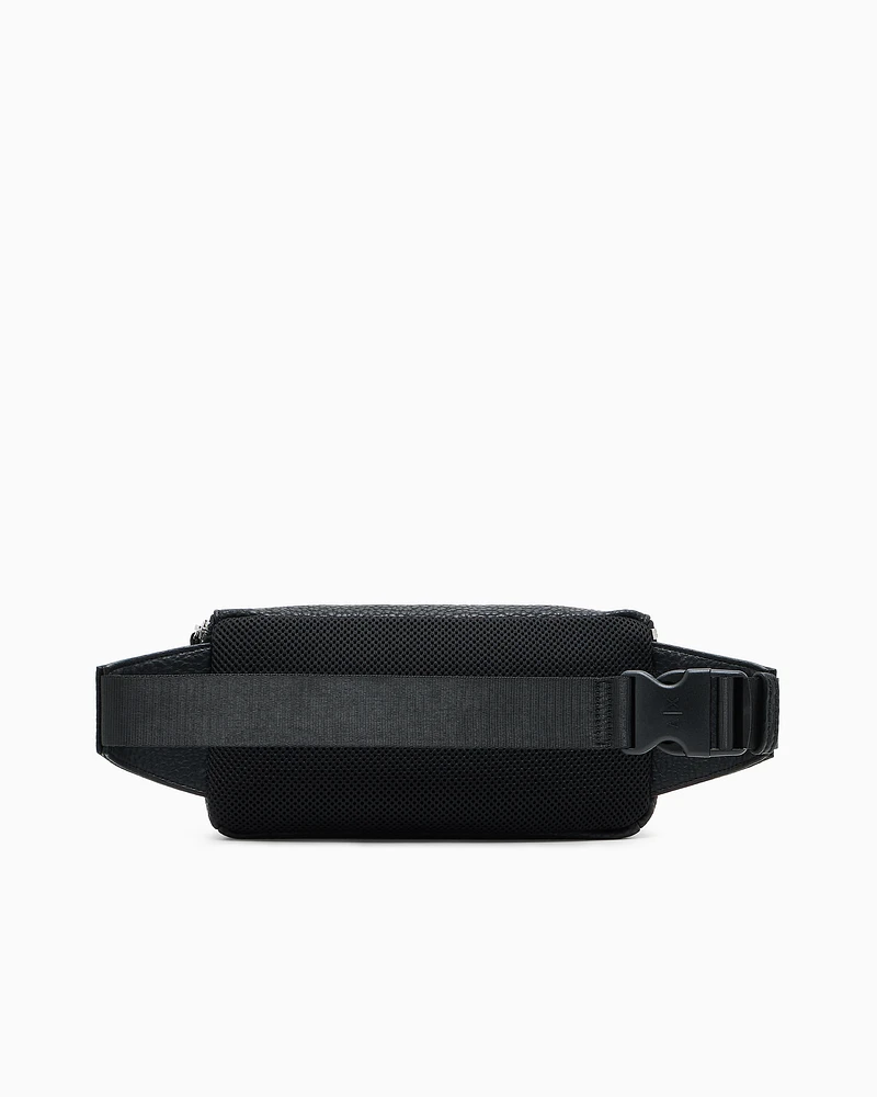Armani Exchange - Rectangular pouch, Man, Black, Size: TU