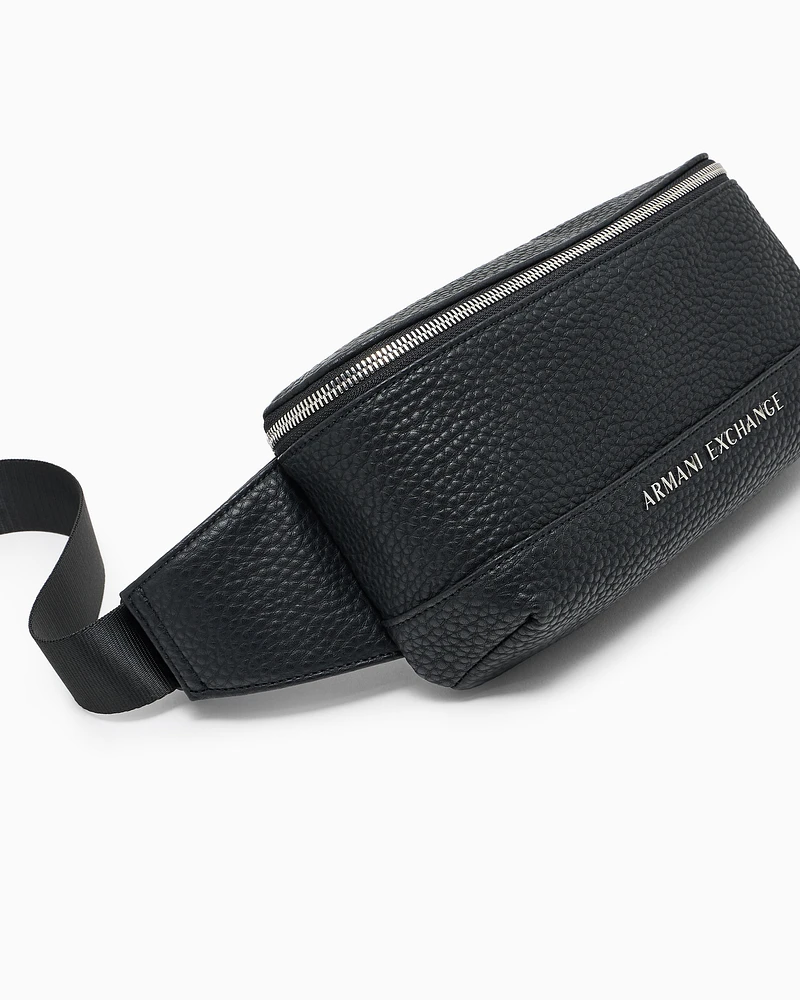 Armani Exchange - Rectangular pouch, Man, Black, Size: TU