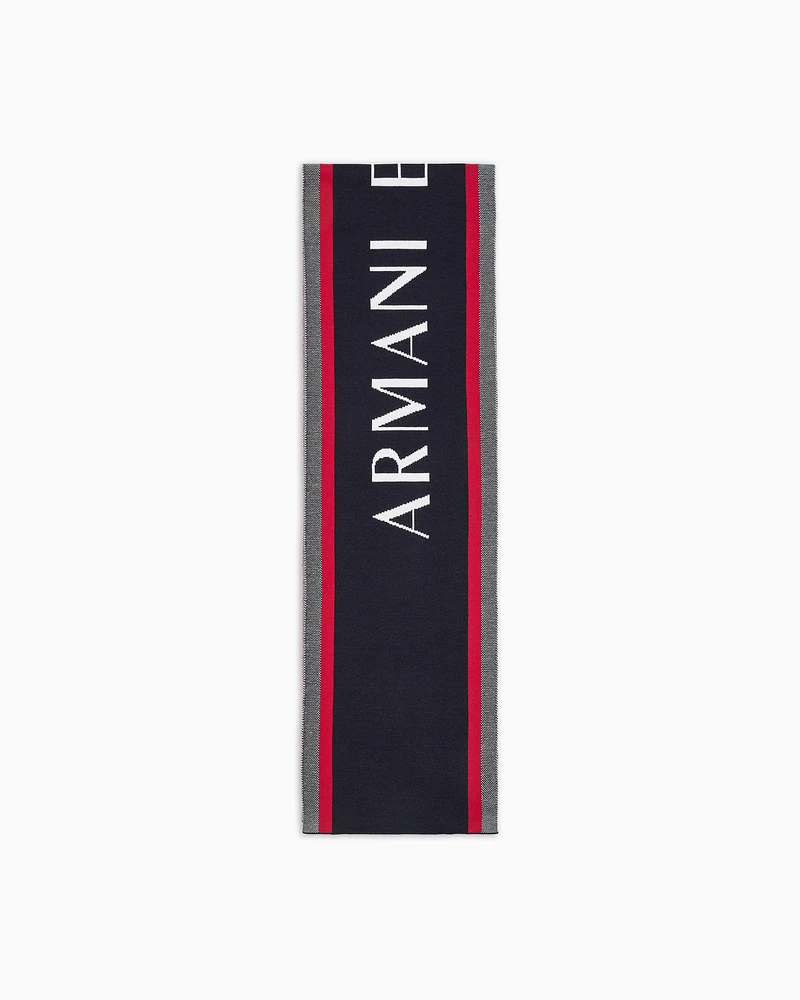 Armani Exchange - Scarves, Man, Blue, Size: TU